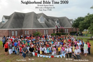 Neighborhood Bible Time Rally Pic